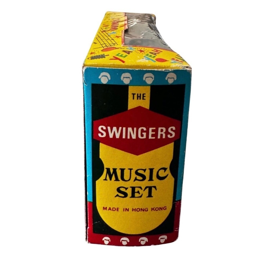 Vintage 60’s  “Beatles” Swingers Cake Toppers, Music Set, Original Box - Picture 7 of 9